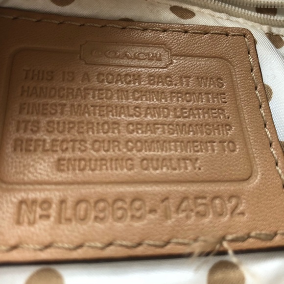 Coach Buckle Hobo Shoulder Bag Camel Color Soft 💕 - Picture 6 of 7